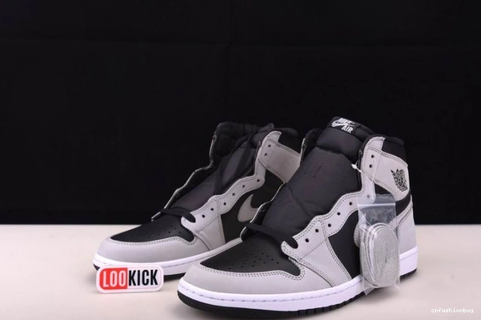 Air Retro 555088-035 White 1 Jordan Grey Light Black Smoke High 1103